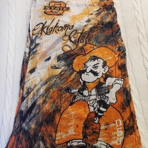 OSU watercolor pistol Pete's scarf